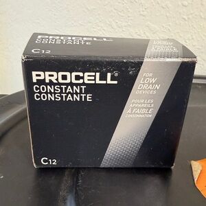 Procell C12 Batteries - 12 packs